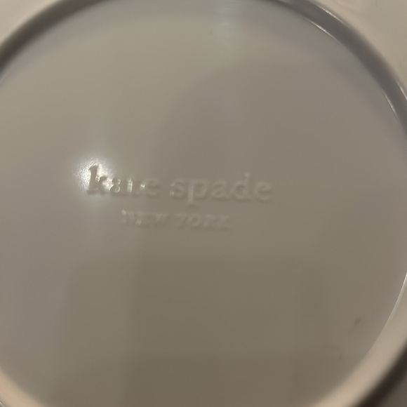 Kate Spade dessert appetizer plates. Set of 4. 6 inches. Cherry motif. - Picture 3 of 3